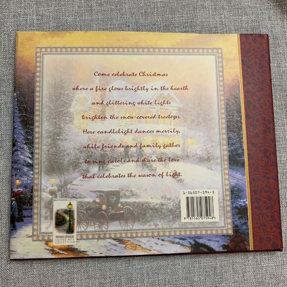 Thomas Kinkade "Ill Be Home For Christmas" Hardcover Book - Picture 3 of 4